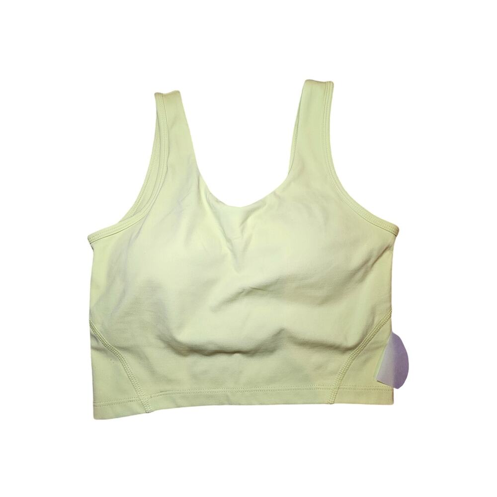 Mono B‎ Lime Green Lined Athletic Spots Bra